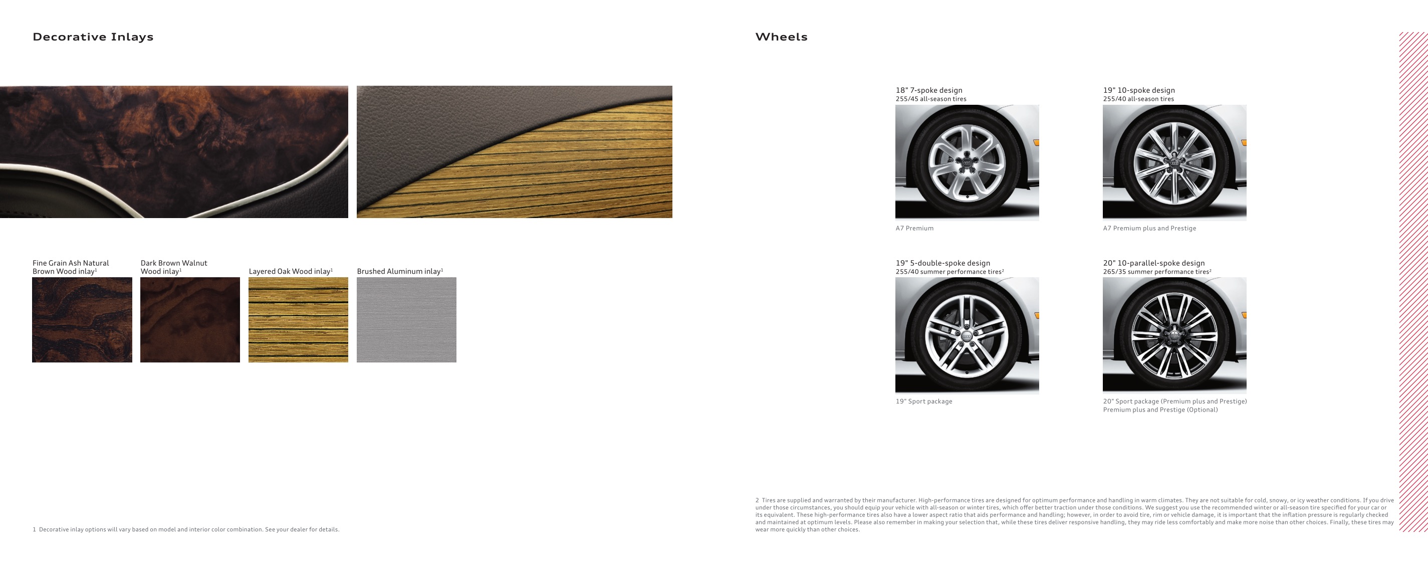 2013 Audi A7 Brochure Page 4